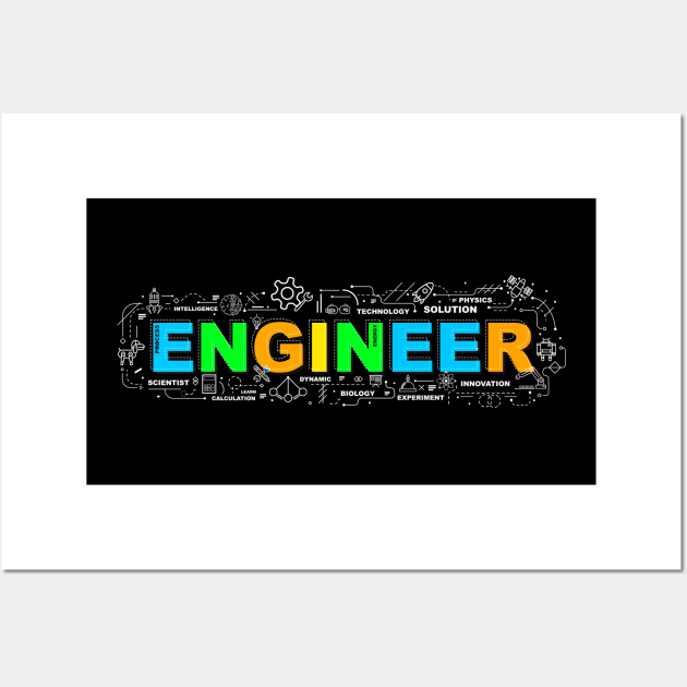 Engineer Engineering Wall Art by letnothingstopyou